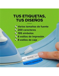 DYMO Cinta Etiquetadora Transparente 12x4mm S0721530