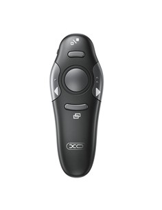 XO Presentador Inalambrico 2 En 1  XO-CF26 Funcion Raton,Con Puntero Laser Distancia 30Mtrs Negro