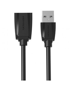 VENTION Cable Extensor Usb-A 2.0 M/H 5Mtrs Negro 480Mbps VAS-A44-B500