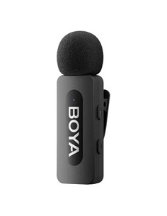 BOYA Microfono Inalambrico De Solapa BY-V10 COn TIpo C