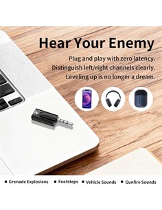 FGNS Adaptador Audio Tipo C/H a Mini Jack 3.5mm AD225