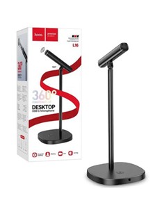 HOCO Microfono De Mesa COn TIpo C L16 Negro