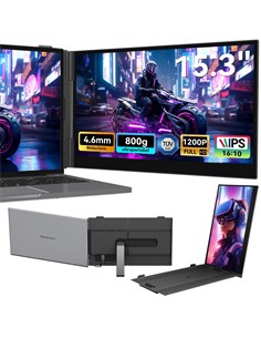 BLACKVIEW Monitor Portatil 15.3" SCM8 FHD 300cd/m2 FHD 60HZ  (Dual Screen)