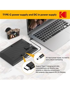 KODAK Marco Digital 10" RCF-1018 Blanco Wifi ENABLED 1Gb Ram,32Gb,Micro Sd,Pantalla Tactil
