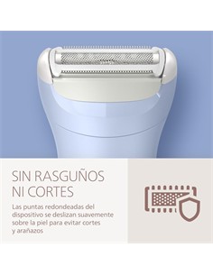 PHILIPS Afeitador De Piernas Y Axilas Lady Shave BRL127/00  Seco/Mojado Recargable