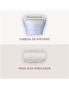 PHILIPS Afeitador De Piernas Y Axilas Lady Shave BRL127/00  Seco/Mojado Recargable