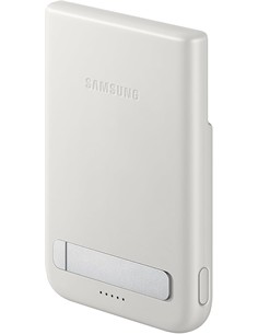 SAMSUNG Bateria Externa Portatil 5000mAh Inalambrica Magnetica Con Soporte Typical Qi2 15W Blanca