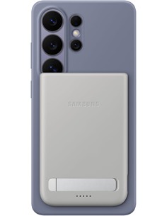 SAMSUNG Bateria Externa Portatil 5000mAh Inalambrica Magnetica Con Soporte Typical Qi2 15W Blanca