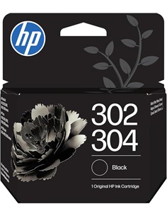 HP Pack de Tinta 302 Negra + 304 Negra