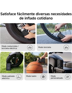 XIAOMI Mijia Electric Air Compresor Portatil Compact Para Neumaticos Con Linterna MJBXCQBQW