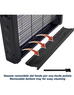 BEPER Lampara Matamosquitos Electrica UV Led 2W P206ZAN050
