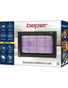 BEPER Lampara Matamosquitos Electrica UV Led 2W P206ZAN050