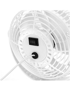 AIGOSTAR Ventilador Sobremesa ZEPHYR B30101LTI 3W 2 Velocidades Usb 5V