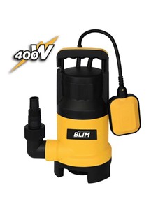 BLIM POWER TOOLS BL0475 BOMBA SUMERGIBLE PLÁSTICA AGUAS SUCIAS 400W BLIM