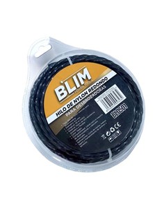 BLIM POWER TOOLS BL0501 HILO DE NYLON REDONDO PARA DESBROZADORAS 4.5MMX29MTRS BLIM