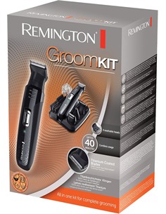 REMINGTON Maquina Cortapelo Para Cuerpo y Zonas Sensibles Con Accesorios PG6130