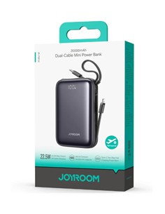 JOYROOM Bateria Externa 20000Mah Con Certificacion China CCC Homologada 22.5W Negro