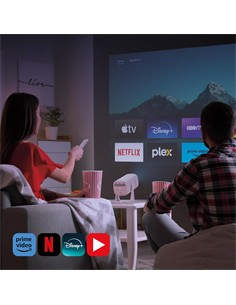 PHILIPS Proyector NEOPIX 230 Smart 180º Wifi Dual Band Hdmi,Usb,Bluetooth,