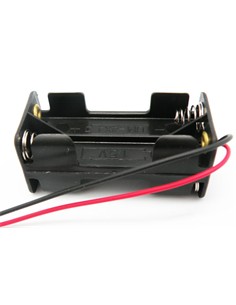 EUROCONNEX Portapila 4xR3 AAA Con Cable 2532