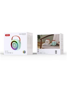 XO XOF42BL ALTAVOZ BLUETOOTH F42 + MICRÓFONO + EFECTOS LED AZUL 2