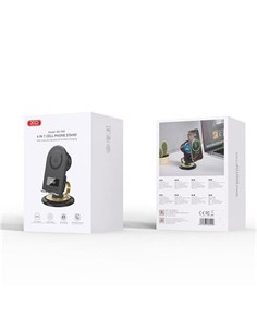 XO XOF69 SOPORTE PARA SMARTPHONE CON ALTAVOZ BLUETOOTH Y CARGA INALAMBRICA F69 2