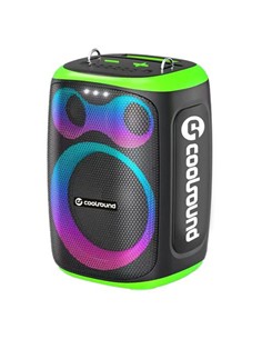 COOLSOUND CS0288 ALTAVOZ KARAOKE PORTATIL BLAST 8 300W VERDE 1