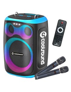 COOLSOUND CS0290 ALTAVOZ KARAOKE PORTATIL BLAST 8 300W AZUL