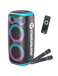 COOLSOUND CS0292 ALTAVOZ KARAOKE PORTATIL BLAST PUMP 2X6.5 350W AZUL