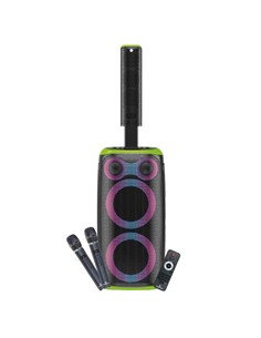 COOLSOUND CS0294 ALTAVOZ KARAOKE BLAST PUMP 2.1 2X6.5 + 5xTWEETERS 550W VERDE