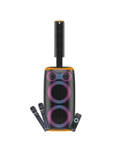 COOLSOUND CS0296 ALTAVOZ KARAOKE BLAST PUMP 2.1 2X6.5 + 5xTWEETERS 550W NARANJA