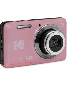 KODAK Camara Digital PIXPRO FZ55 Rosa Con 16Mpx/5X Zoom