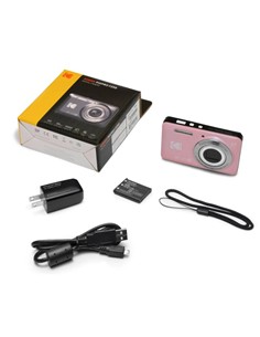 KODAK Camara Digital PIXPRO FZ55 Rosa Con 16Mpx/5X Zoom