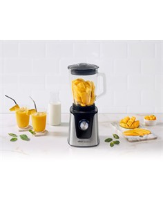UFESA Batidora de Vaso Cristal Moonstone 1.5L 1500W 2 Velocidades Tritura Hielo
