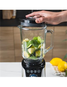UFESA Batidora de Vaso Cristal SUNSTONE 1.8L 1500W  Pica Hielo base Acero Inox