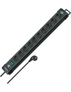 BRENNENSTUHL Regleta 10 ENchufes Con Interruptor 1951100100