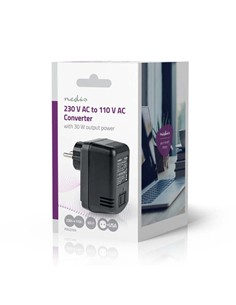 NEDIS Transformador Corriente 230V a 110V De America-Europa 30W POCO104