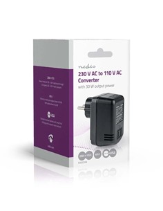 NEDIS Transformador Corriente 230V a 110V De America-Europa 30W POCO104