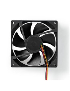 NEDIS Ventilador Para PC 92Cms 3 Pines DCFAN9225BK
