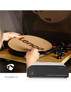 NEDIS Preamplificador Para Platos AAMP2411BK