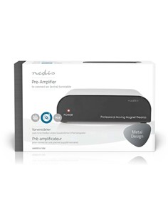 NEDIS Preamplificador Para Platos AAMP2411BK