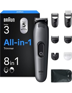 BRAUN Afeitadora All In One 8 En 1 Serie 3 AIO3540