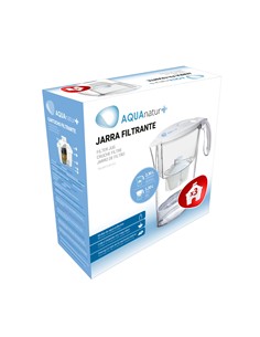 AQUANATUR+ Jarra Filtrante Con 3 FIltros TMJAR123CLR3