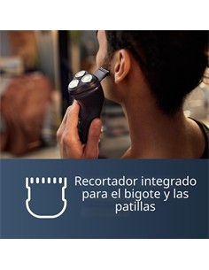 PHILIPS Afeitadora de Barba X3021/00 Recargable Seco Y Mojado