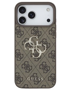 GUESS CARCASA 4G IPHONE 17 PRO MAX MARRON 2