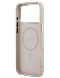 GUESS CARCASA MAGSAFE TRIANGLE IPHONE 17 PRO MAX ROSA 1