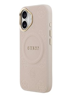 GUESS CARCASA MAGSAFE PEONY IPHONE 17 ROSA