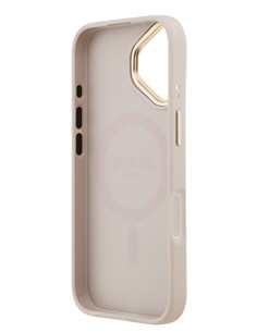 GUESS CARCASA MAGSAFE PEONY IPHONE 17 ROSA 1