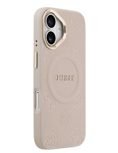 GUESS CARCASA MAGSAFE PEONY IPHONE 17 ROSA 2