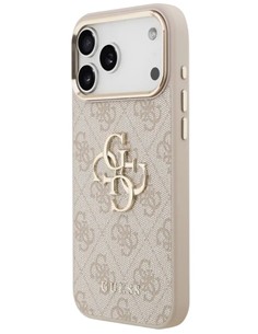 GUESS CARCASA 4G IPHONE 17 PRO MAX ROSA
