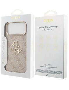 GUESS CARCASA 4G IPHONE 17 PRO MAX ROSA 2